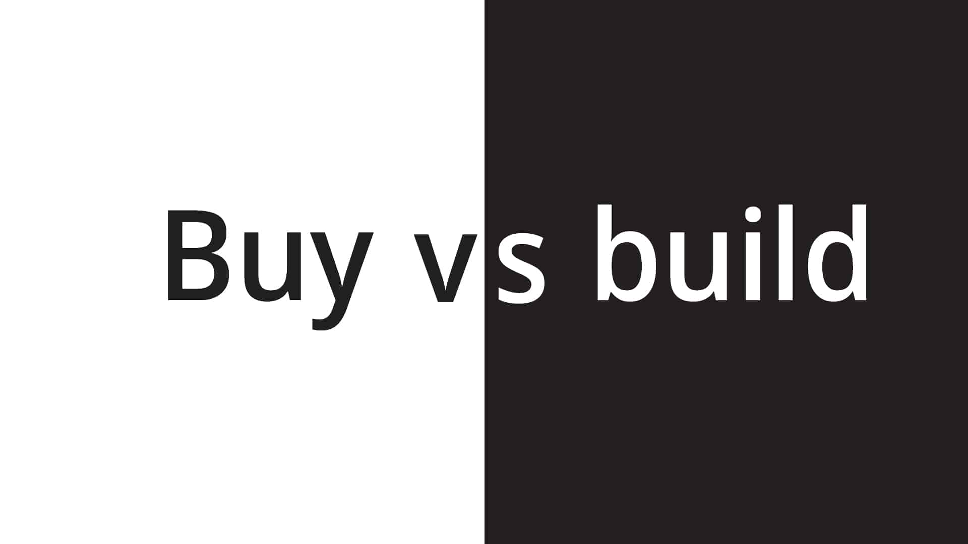Fully-paid securities lending: Buy vs build